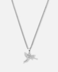 Saint Morta Jilted Cupid Pendant White Gold