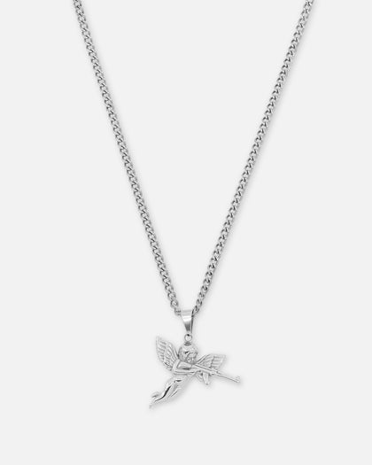 Saint Morta Jilted Cupid Pendant White Gold
