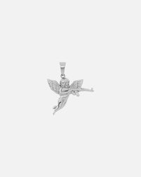 Saint Morta Jilted Cupid Pendant White Gold