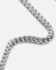 Saint Morta Dagger Franco Necklace White Gold