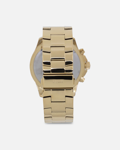 Guess Mainline Majestic Crystal Gold Bracelet Watch Gold