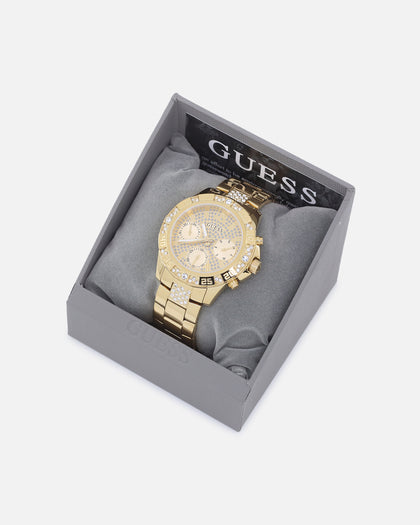 Guess Mainline Women's Majesty Crystal '40th Anniversary' Watch Gold