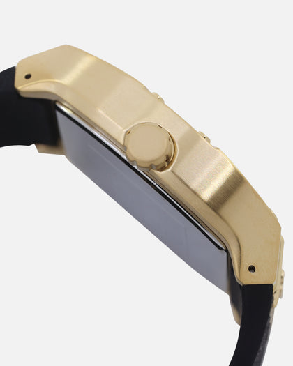 Guess Mainline Phoenix Gold Denim '40th Anniversary' Watch Black Denim