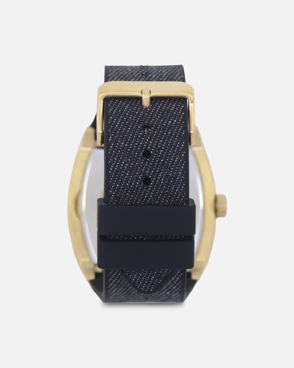 Guess Mainline Phoenix Gold Denim '40th Anniversary' Watch Black Denim