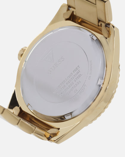 Guess Mainline Beast Crystal Bracelet Watch Gold