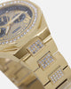 Guess Mainline Empire Crystal Bracelet Watch Gold