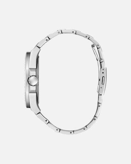 Guess Mainline Empire Crystal Watch Silver