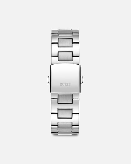Guess Mainline Empire Crystal Watch Silver