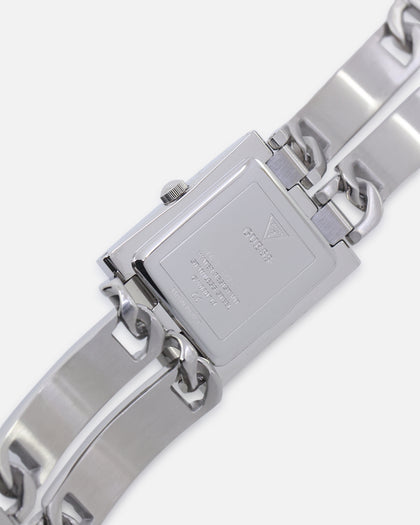 Guess Mainline Women's Mod ID Watch Silver