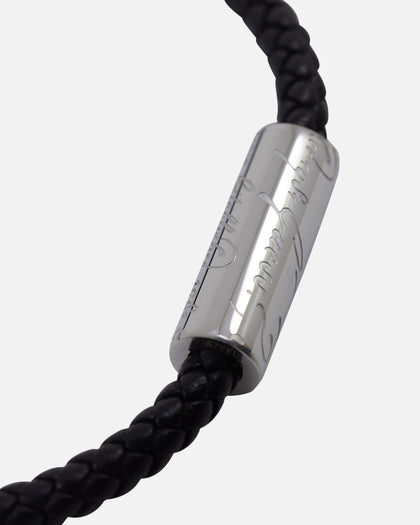 Guess Mainline 6mm Script Leather Bracelet Multi