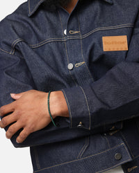 Guess Mainline Green Tennis Logo Bracelet Multi