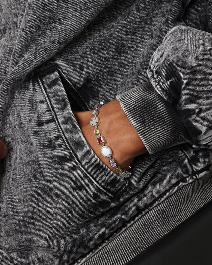 Saint Morta Candy Ice Bracelet Iced White Gold