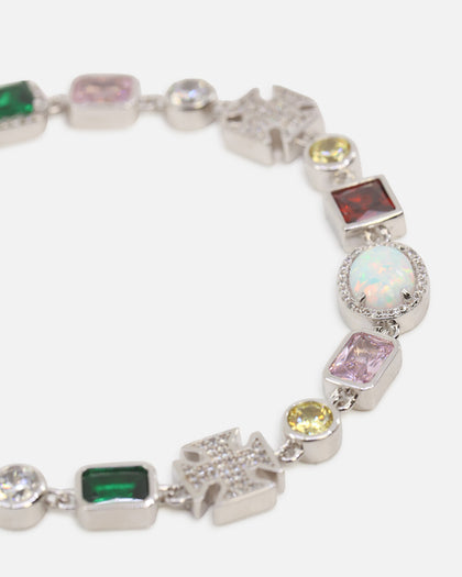 Saint Morta Candy Ice Bracelet Iced White Gold