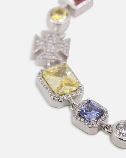 Saint Morta Candy Ice Bracelet Iced White Gold