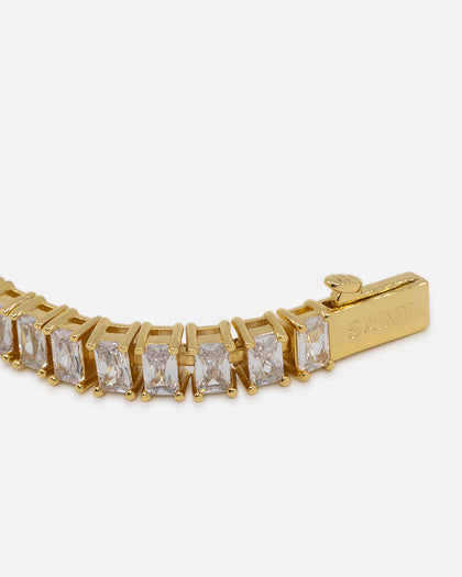 Saint Morta Iced Baguette Bracelet Iced Gold