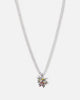 Ed Hardy Heart & Dagger Necklace Silver