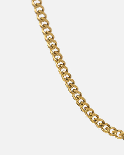Saint Morta Miami Cuban Chain & Bracelet Bundle Gold