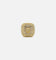 Guess Mainline 14mm Lion Pave Signet Ring Gold