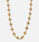 Saint Morta Chrome Cross Chain Necklace Gold
