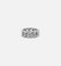 Saint Morta Cuban Ring White Gold
