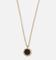 Saint Morta Onyx Octagon Pendant Chain Gold