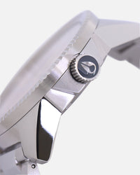 Nixon Corporal Stainless Steel Watch Silver/Coral