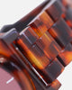 Nixon Time Teller Acetate Watch Tortoise/Oxblood