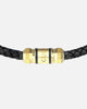 Guess Mainline Exagon Leather Bracelet Gold