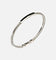 Guess Mainline Noir Crystals Plate Bracelet Steel
