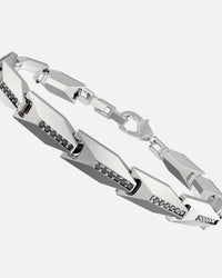 Guess Mainline True Spirit Silver Crystal Bracelet Silver