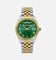 Palm Angels Primo Watch Silver/Gold/Green