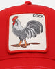 Goorin Bros The Cock Trucker Snapback Red