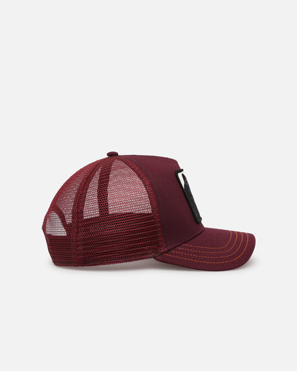 Goorin Bros The Panther Trucker Snapback Maroon