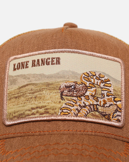 Goorin Bros Lone Ranger Trucker Snapback Tan