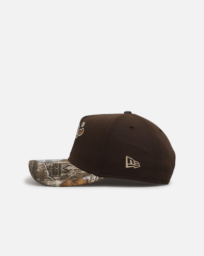 New Era Los Angeles Dodgers 'Great Outdoors' 9FORTY A-Frame Snapback Brown/Camo