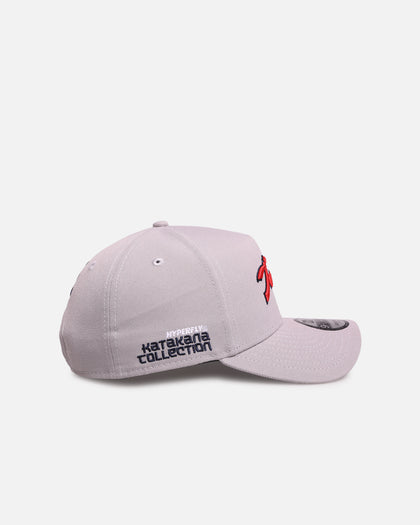 New Era Atlanta Braves 'Hyperfly Katakana x MLB' 9FORTY A-Frame Snapback Grey