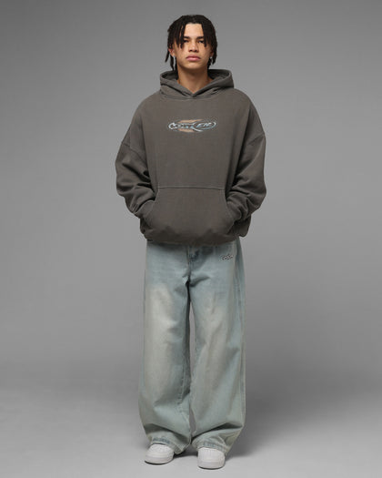 Loiter Speedform Hoodie Washed Charcoal