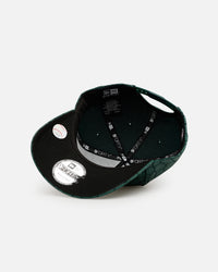 New Era New York Mets 'Croc Skin 2.0' 9FORTY A-Frame Snapback Dark Green