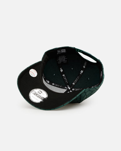 New Era New York Mets 'Croc Skin 2.0' 9FORTY A-Frame Snapback Dark Green