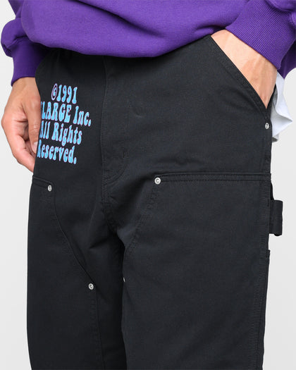 X-Large Daisy Double Knee Work Pants Black