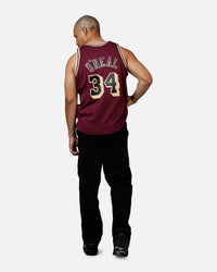 Mitchell & Ness Los Angeles Lakers Shaquille O'Neal 1996 Swingman Jersey Burgundy