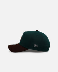 New Era Los Angeles Dodgers 'Rainforest' 9FORTY A-Frame Snapback Green/Brown