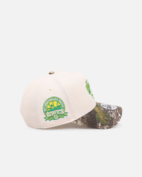 New Era Seattle Super Sonics 'Realtree Visor' 9FORTY A-Frame Snapback Cream/Camo