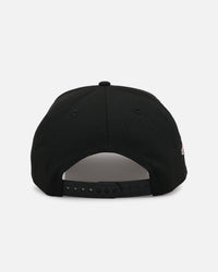 New Era Atlanta Braves 'Black And Team Color' 9FORTY A-Frame Snapback Black/Official Team Color