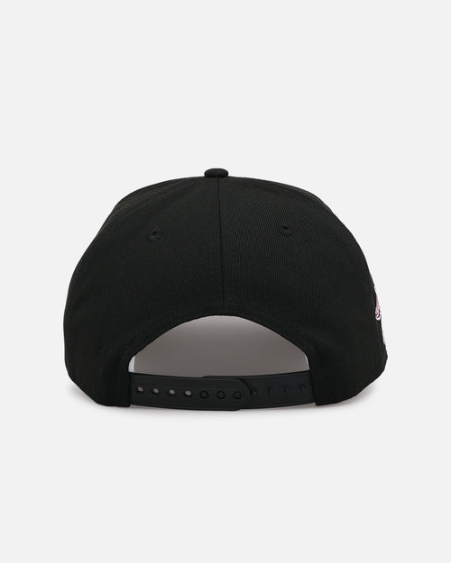 New Era Atlanta Braves 'Black And Team Color' 9FORTY A-Frame Snapback Black/Official Team Color