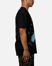 73Studio Marvel Fantastic Four Silver Surfer Vintage T-Shirt Black