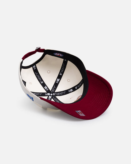 New Era Brisbane Lions 'AFL 26 2 Tone Heritage' 9TWENTY Strapback White