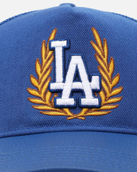 Pro Standard Los Angeles Dodgers Fast Lane Trucker Strapback Blue