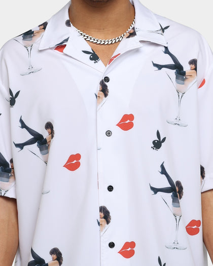 Playboy By CK Cocktail Party Shirt White