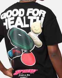 Goat Crew Good 4 Health T-Shirt Black